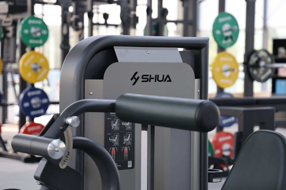Equipos SHUA en un gimnasio comercial