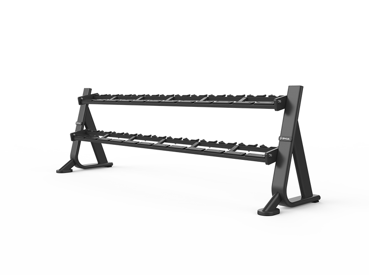 Two-Tier Dumbbell Rack