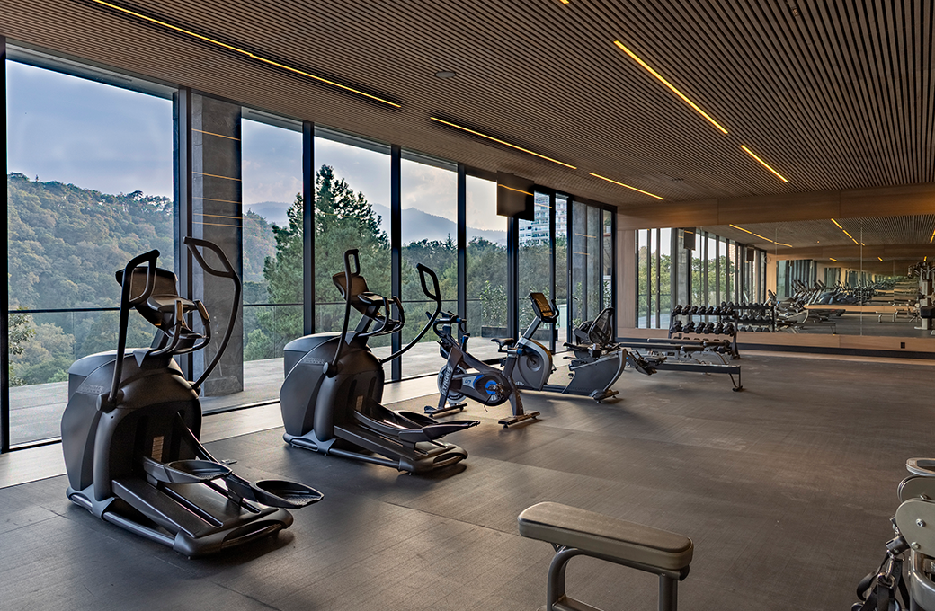 Equipos de gimnasio para condominios y torres de departamentos